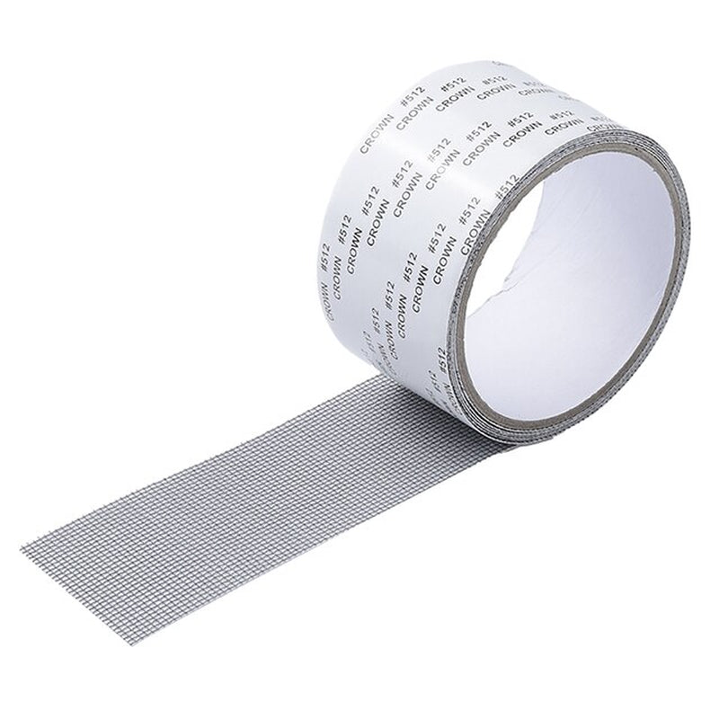 Screen Window Repair Tape Screen Door Repair Kit Strong Adhesive & Waterproof Fiberglass Covering Mesh Tape for Covering Window